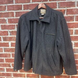 Haggar Wool Coat- XL